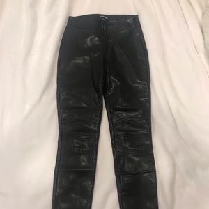 Bebe leather pants